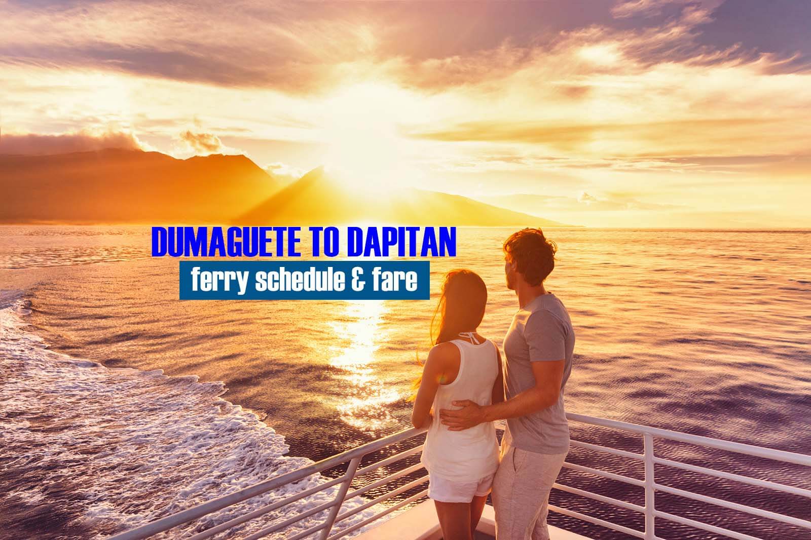 Read more about the article 2026 Dumaguete to Dapitan to Dumaguete Ferry Schedule & Fare