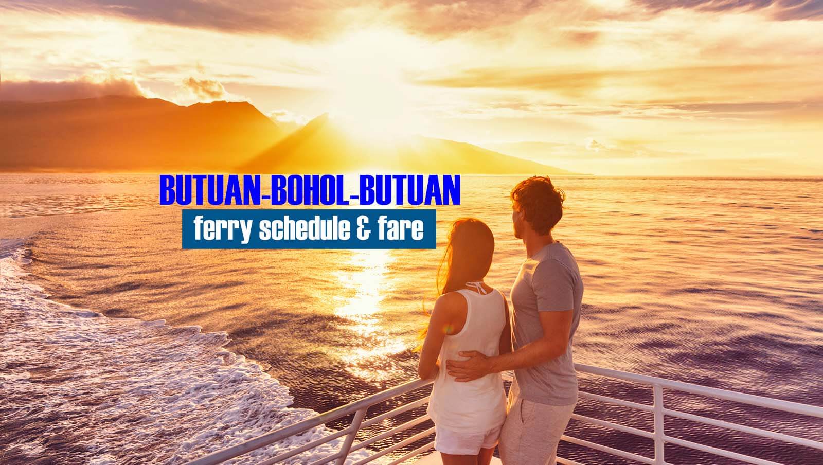 Read more about the article 2026 Butuan to Bohol to Butuan Ferry Schedule and Fare Rates