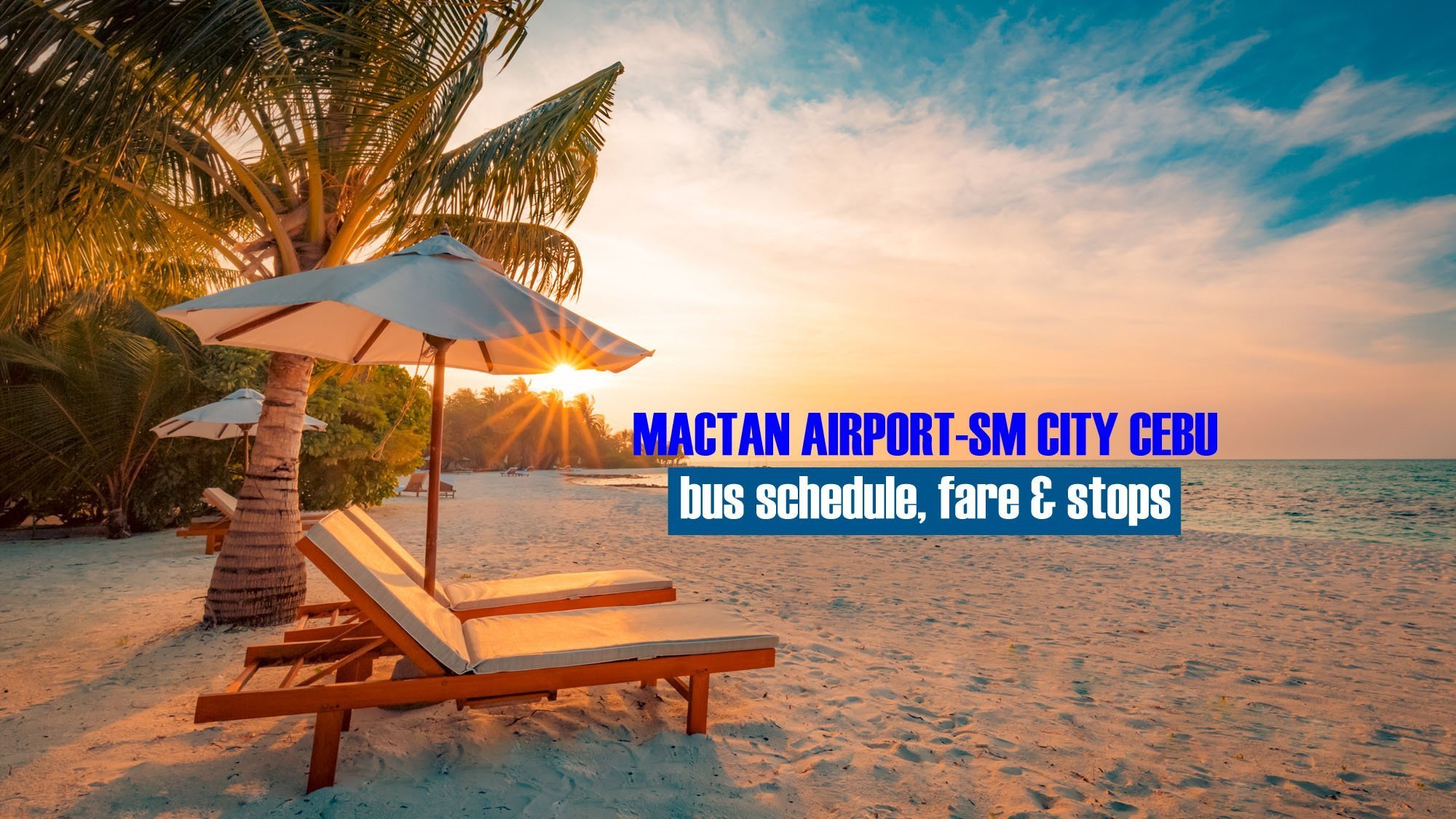 Read more about the article Cebu Mactan Airport to SM City Cebu: Bus Schedule & Fare