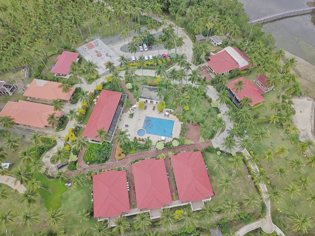 Aerial view of El Don Beach Resort