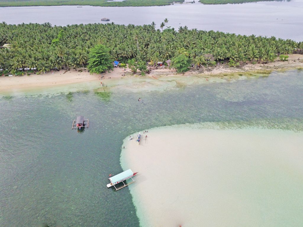 Poo Sandbar in Baganga, Davao Oriental