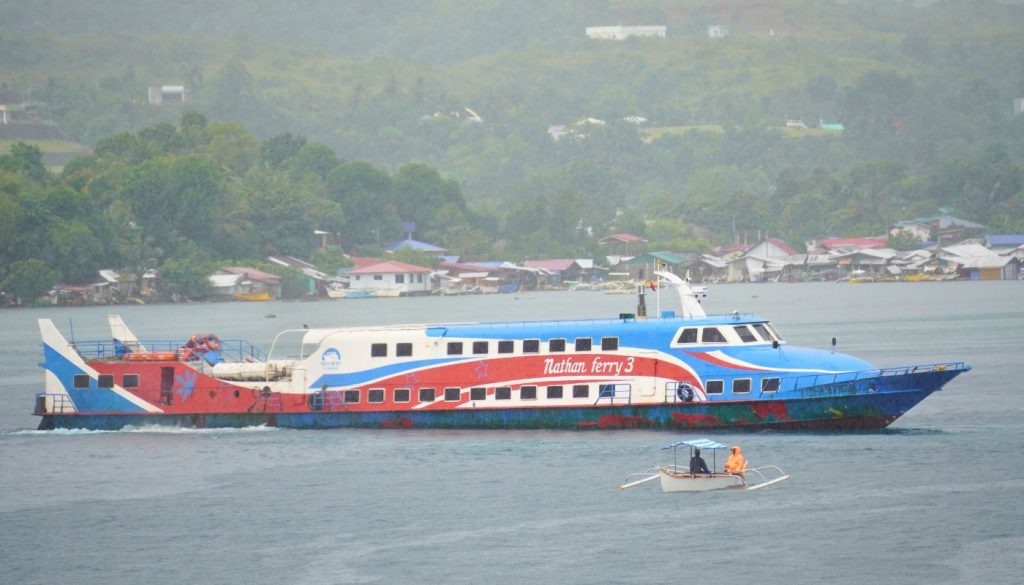 Evaristo and Sons fast ferry from Surigao to Siargao