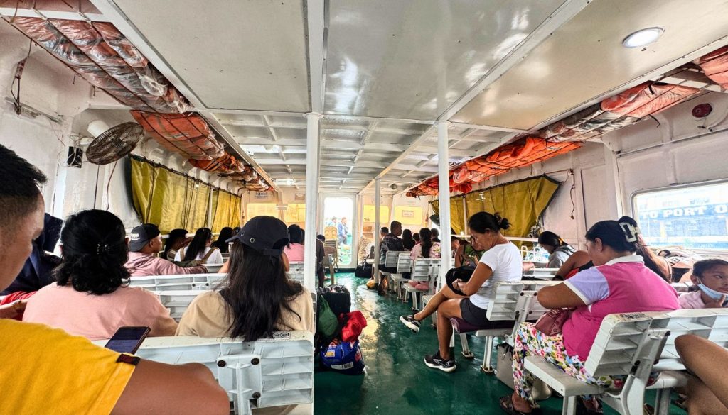 JP Shipping Lines Economy Class (Surigao to Siargao)